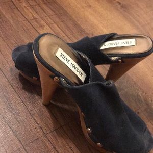 Platform Blue Suede STEVE MADDEN